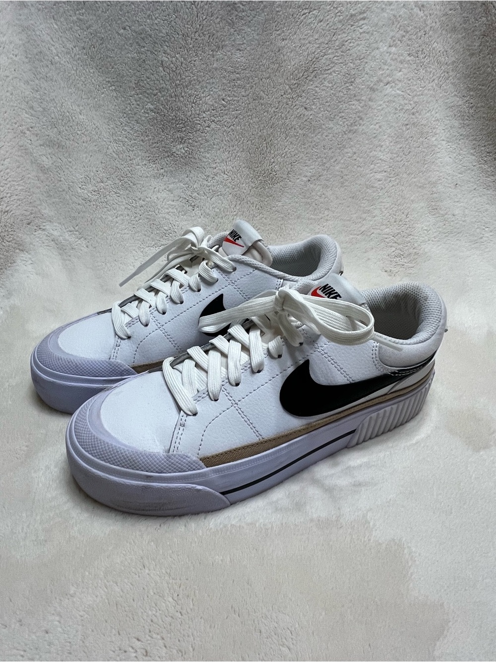 Nike Women's Court Legacy Lift Platform Sneaker